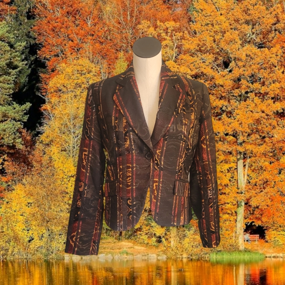 Single Button Classic Cut Blazer